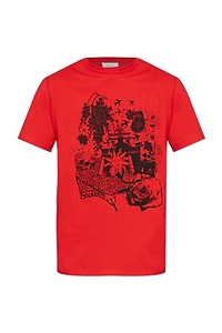 Alexander Mcqueen Graphic Printed T-Shirt