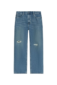 Allsaints Lenny Distressed Wide-Leg Jeans