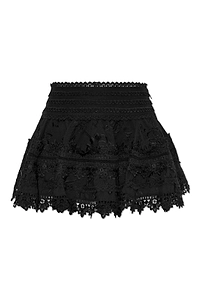 Allsaints Lillith Broderie Mini Skirt