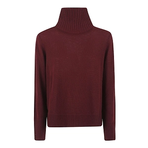 Allude Ribbed Turtleneck Knitwear