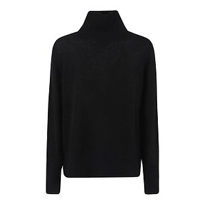Allude Ribbed Turtleneck Knitwear
