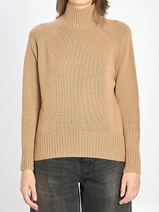 Allude Ribbed Turtleneck Knitwear