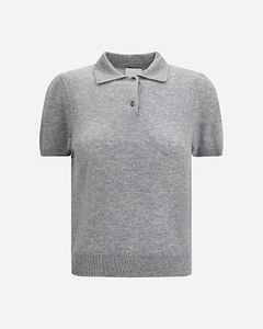 Allude Short Sleeve Knitted Sweater