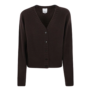 Allude V-Neck Buttoned Cardigan