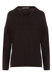 Allude V-Neck Knitted Jumper