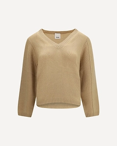 Allude V-Neck Cashmere Sweater