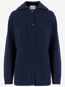 Allude Wool-Cashmere Cardigan Knitwear