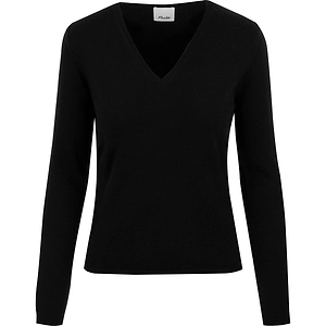 Allude V-Neck Knitted Pullover