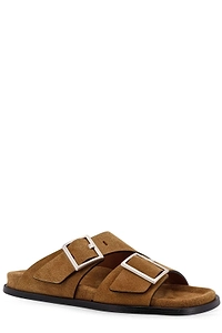 Alohas Double Buckle Flat Sandals