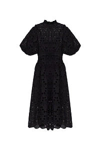 Allsaints Odette Broderie Midi Dress