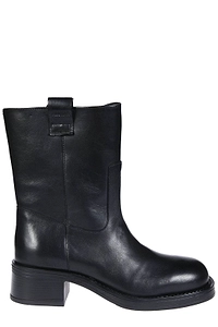 Alohas Low Heel Biker Boots