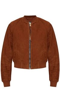 Allsaints Orten Suede Bomber Jacket