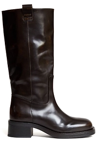 Alohas Round-Toe Biker Boots