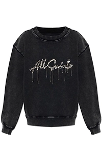 Allsaints Pippa Chain-Embellished Sweatshirt
