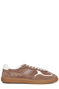 Alohas Topstitched Low-Top Sneakers