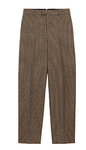 Ami Checked Tailored Pants