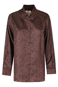 Alysi Sprinkle Printed Silk Shirt