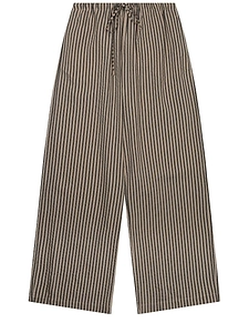 Alysi Striped Wide-Leg Pants
