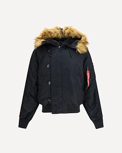 Alpha Industries Ecw 1978 Fur Trim Hooded Jacket
