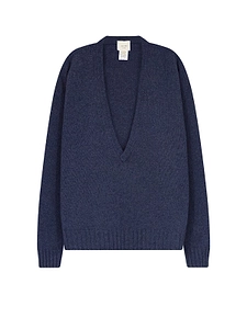 Alysi V-Neck Knitted Jumper
