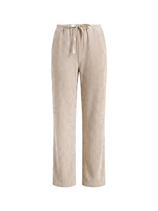 Alysi Wide-Leg Drawstring Pants