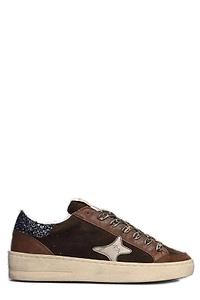 Ama Brand Embellished Lace-Up Sneakers