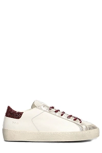 Ama Brand Embellished Lace-Up Sneakers