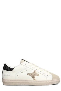 Ama Brand Embellished Lace-Up Sneakers