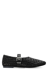 Allsaints Sabine Woven Ballet Flats