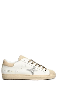 Ama Brand Star Embellished Sneakers