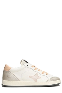Ama Brand Star-Patch Lace-Up Sneakers
