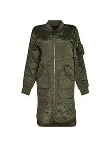 Alpha Industries Quilted Long Coat