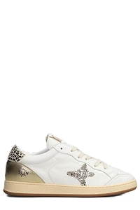 Ama Brand Star Embellished Panelled Sneakers