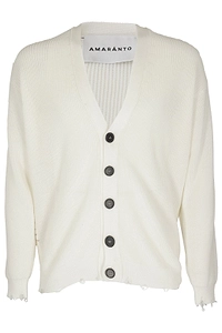 Amaranto Buttoned Knit Cardigan