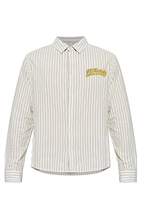 Allsaints Samuel Logo Stripe Shirt
