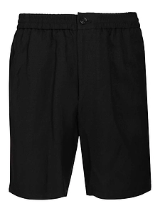 Ami Logo Detailed Buttoned Shorts