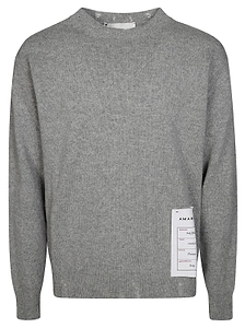 Amaranto Distressed Crewneck Jumper