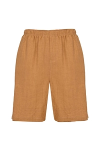 Amaranto Elastic-Waist Bermuda Shorts