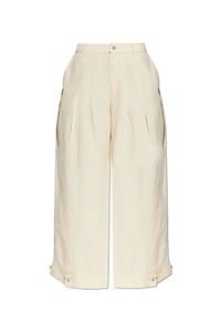 Allsaints Sherell Pleated Wide-Leg Pants