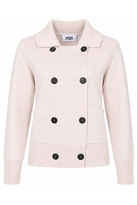 Alpha Studio Double-Breasted Knitted Jacket