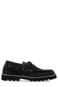 Allsaints Skiff Lug-Sole Lace-Up Shoes