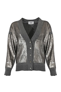 Alpha Studio New Sequin Cardigan