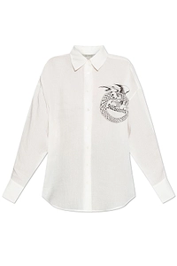 Allsaints Sparrow Printed Shirt