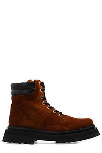 Ami Lace-Up Ankle Boots