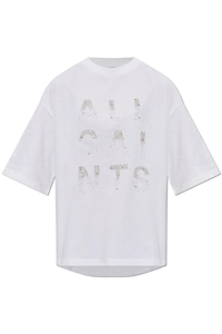Allsaints Stacks Oversized Logo T-Shirt