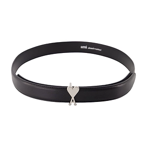 Ami Logo Buckle Belt