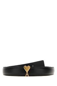 Ami Logo Buckle Belt