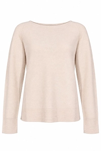 Alpha Studio Reversible Boat Neck Knitted Sweater
