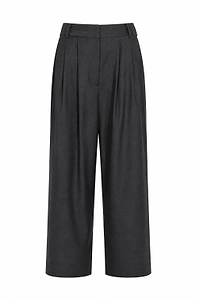 Alpha Studio Pleated Wide-Leg Pants