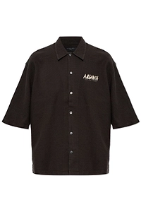 Allsaints Synth Boxy Logo Shirt